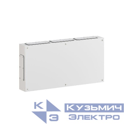 Корпус клеммный металлический SDE 800х400х120мм с фланцами DKC R5SDE8412F