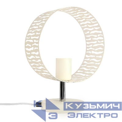 Светильник "Дакар" ННБ 63-60-020 (ИМ) настольный шнур бел. бел. муар Элетех 1005405061