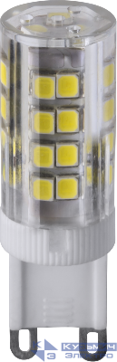 Лампа светодиодная 71 266 NLL-P-G9-5-230-3K 5Вт капсульная 3000К тепл. бел. G9 400лм 220-240В Navigator 71266