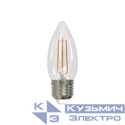 Лампа светодиодная LED-C35-11W/4000K/E27 /CL PLS02WH Sky 11Вт прозрачная 4000К нейтр. бел. (упак. картон) Uniel UL-00005167