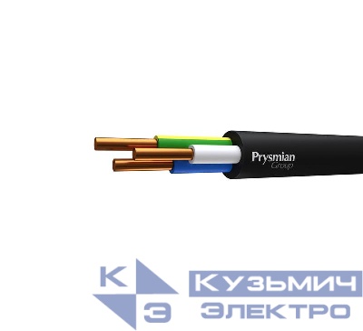 Кабель ВВГнг(А)-LSLTx 3х2.5 ОК (N PE) 0.66кВ (бухта) (м) РЭК-PRYSMIAN 3903050101