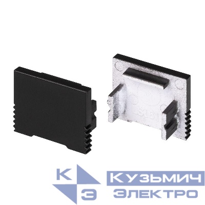 Заглушка SL-SLIM-H13M BLACK глухая пластик Arlight 034001