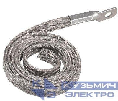 Шина ПМЛ16 0.8 м с наконечником IEK UZMA-PML16-800JG