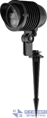 Светильник светодиодный SP2705 6Вт IP65 85-265В тротуарный на колышке зел. FERON 32231