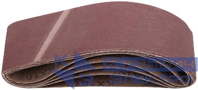Лента шлифовальная бесконечные водостойкие на тканевой основе (уп.5шт) 75х457мм Р 100 FIT 39685