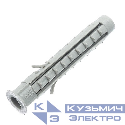 Дюбель 8х60 распорный с манжетом шипами и усами (уп.12шт) европодвес СТРОЙМЕТИЗ 2330121