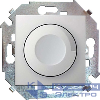 Механизм светорегулятора поворотно-нажимного СП Simon15 500Вт бел. Simon 1591311-030