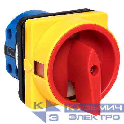 Переключатель кулачковый ПК-1-11 25А 1п "0-1" с блокировкой IP65 PROxima EKF pk-1-11-25-a65