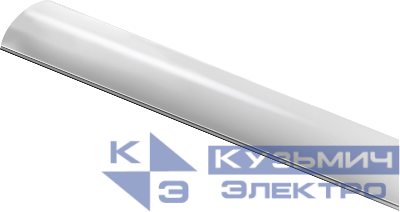 Рассеиватель для светодиодной ленты 91 943 ИРСЛ-02 угловой 2 м (для ИПСЛ-04) поликарбонат Innolux 91943