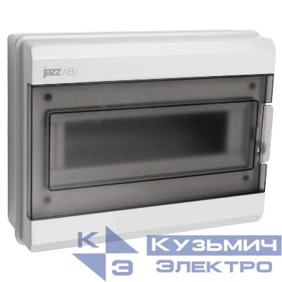 Бокс модульный накладной PDB/W 3012 GR (ЩРН-ПГ-12) IP65 пластик. Pro JazzWay 5072008