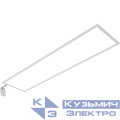 Светильник светодиодный SLIM LED/R 40W OPL 830 WH 40Вт 3000К 1195х295 СТ 1704000810