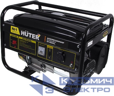 Бензогенератор DY4000L 1ф 3000Вт ручной стартер HUTER 64/1/21