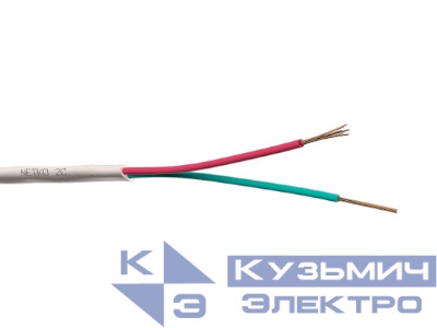 Кабель Телефонный 2c, CU, 100м, плоский, белый NETKO Optima