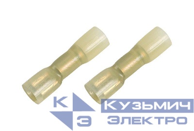 Клемма плоская полностью изолир. термоусаживаемая (КППИт гн - 6.6мм) 4-6кв.мм (DRS/FDD5.5-250) REXANT 08-0654