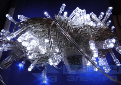 Гирлянда "Сосульки" OIC100LSE-W-TI4 2м 120 бел. светодиодов с доп. подключением до 20 доп. мод. IP54 SHLights 4607144114059