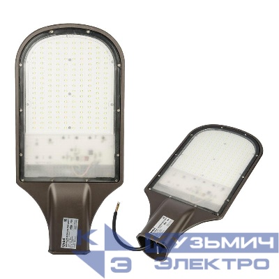 Светильник светодиодный ULV-R22H-120W/6500K GREY 6500К IP65 угол 110град. уличный консольный Uniel UL-00009519