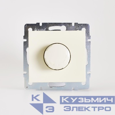 Механизм светорегулятора СП 500Вт Rain с фильтром и предохранителем крем. LEZARD 703-0388-117