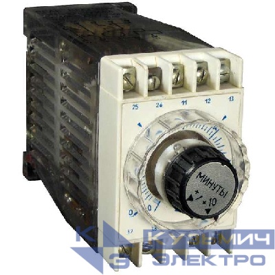 Реле времени ВС-33-1 220В 50Гц 0.2-60мин A8011-76914206