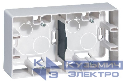 Коробка ОП 2-м Etika бел. Leg 672530