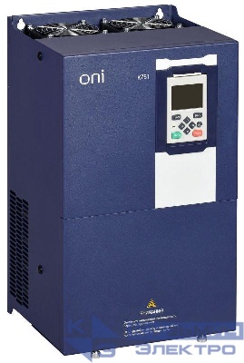 Преобразователь частоты K751 380В 3ф 30-37кВт 60-75А со встроен. тормозом ONI K751-33-3037TM