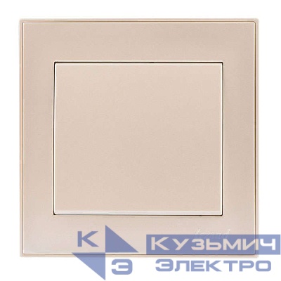 Выключатель 1-кл. СП Rain IP20 крем. LEZARD 703-0303-100