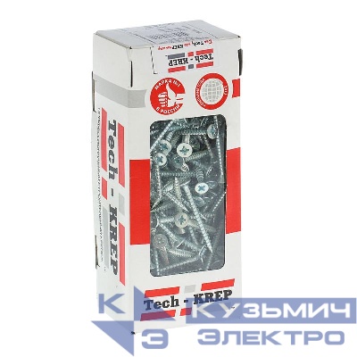 Саморез универсальный 45х4.5мм оцинк. (уп.200шт) Tech-Krep/Zitar 102192