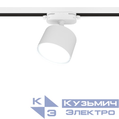 Светильник трековый ARTLINE поворотный 85х85х55мм GX53 230В алюм. 4кв.м бел. Ritter 59857 6