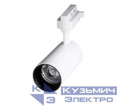 Светильник светодиодный трековый PTR 0725 25Вт 3000К IP40 24град. WH бел. Pro JazzWay 5018587