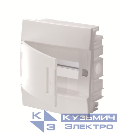 Бокс в нишу MISTRAL41F / 8M N+PE непрозрачная дверь 1SLM004102A1102