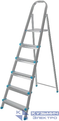 Лестница-стремянка 6 ступ. 6.4кг стальная КУРС 65328