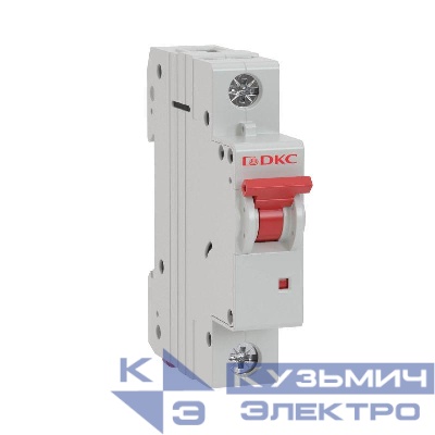 Выключатель автоматический модульный 1п C 40А 6кА MD63 YON MD63-1C40-6