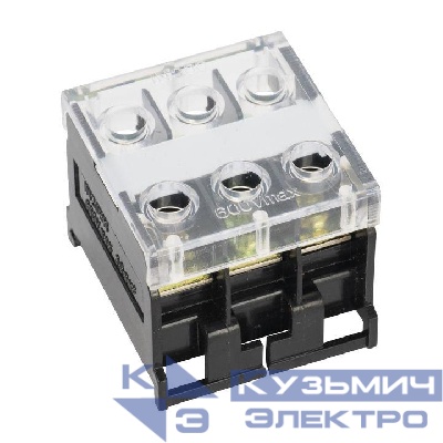Терминал клеммный БЗД-3 до 4.0кв.мм 30А PROxima EKF bzd-4003