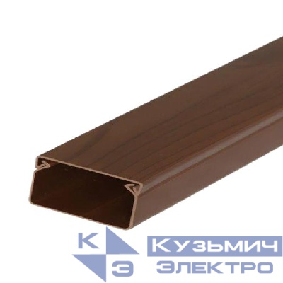 Кабель-канал 100х60 L2000 с двойн. замком венге Урал Пак КК-4810060-018