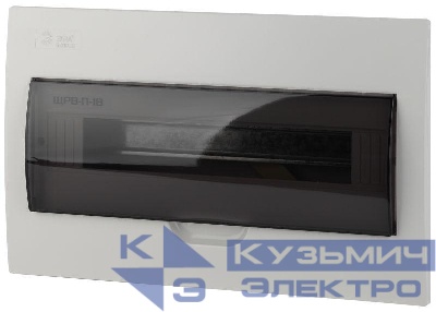 Бокс ЩРВ-П-18 мод. встраив. пластик IP41 SIMPLE NO-box_simple-plastic_18_flush ЭРА Б0041515