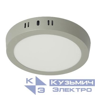 Светильник светодиодный AL504 12Вт бел. 4000К 960лм с драйвером в комплекте сер. FERON 51613