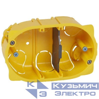 Коробка встр. для сух. перегор. 3п глуб. 40мм Batibox Leg 080049
