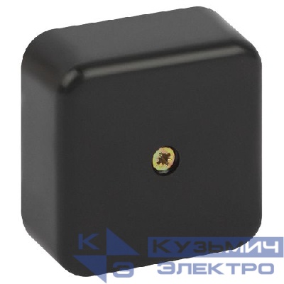 Коробка распаячная 50х50х20мм без клеммы IP40 черн. BS-B-50-50-20 Эра Б0061810
