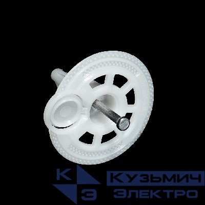 Тарельчатый дюбель гриб 50 мм с крышкой и гвоздем для бетона и кирпича IN50-62 (200 шт/уп) FEDAST