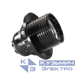 Патрон люстровый карболитовый E27 М12 4А 250В с прижимным кольцом UNIVersal 5565242
