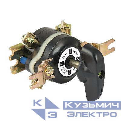 Переключатель пакетный 1-кл. 16А IP00 ПП 2-16/Н2 М3 исп.1 черн. EKF pp-2-16-1