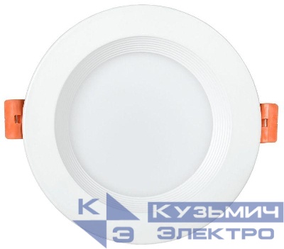 Светильник светодиодный ДВО 1820 PRO 15Вт 4000К IP54 даунлайт круг бел. IEK LDVO0-1820-15-4000-K01