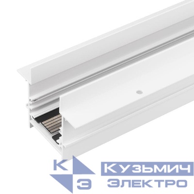 Трек встраиваемый MAG-TRACK-4560-FDW-3000 (WH 5LN) IP20 металл Arlight 046842