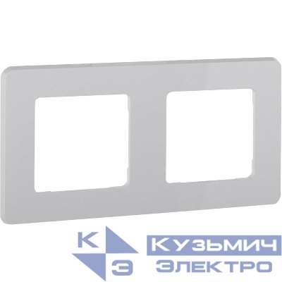 Рамка 2-м СП Inspiria IP20 бел. IEK 673940