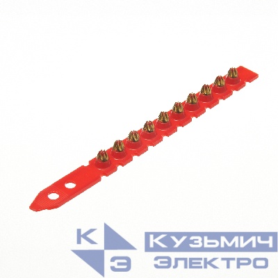 Монтажный патрон в кассете К-5 для порох. монтаж пистолетов (кал. 6,8х11 мм, красный, 100 шт/уп) FEDAST