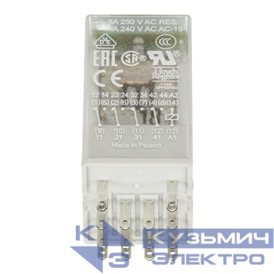 Реле CR-M230AC4L 230B AC 4ПК (6A) 1SVR405613R3100