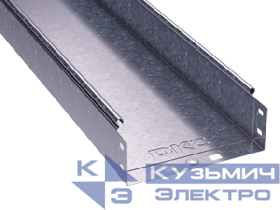 Лоток листовой неперфорированный 500х80 L2000 сталь 1мм DKC 35057