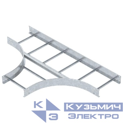 Секция Т-образная лестничного лотка 110х400мм R=500мм OBO 6219407