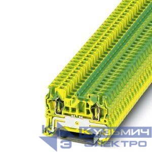 Клемма заземления ST 2.5-PE Phoenix contact 3031238