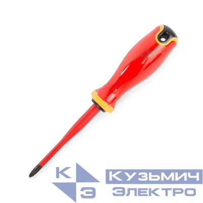 Отвертка диэлектрическая PZ2х100 СЛИМ КВТ 103010
