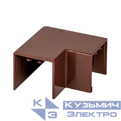 Поворот на 90град. 25х25 под темн. дерево Plast PROxima (уп.4шт) EKF abd-25-25x4